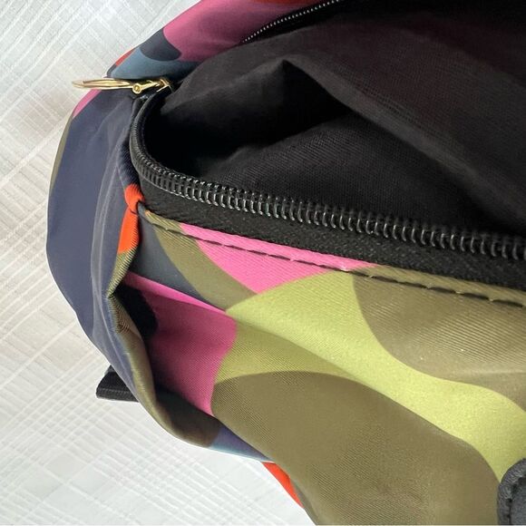 POABA Multifunction Oxford Cloth Shoulder Multicolor Abstract Circles Backpack - Picture 9 of 14